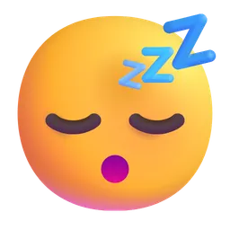 sleeping face