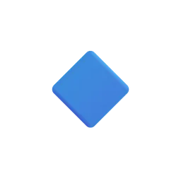 small blue diamond