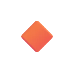 small orange diamond