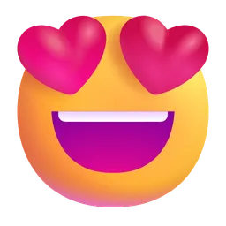 smiling face with heart-eyes