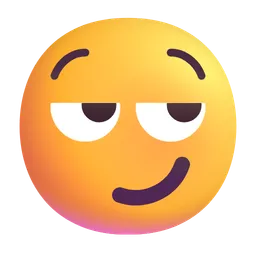 smirking face