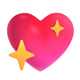 sparkling heart