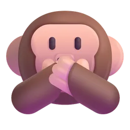 speak-no-evil monkey