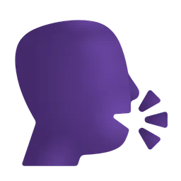 speaking head