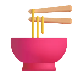 steaming bowl