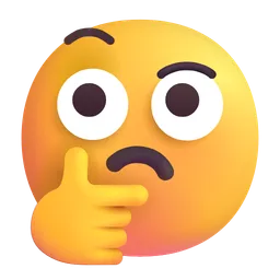 thinking face
