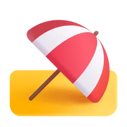 umbrella on ground