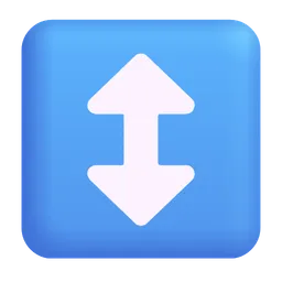 up-down arrow