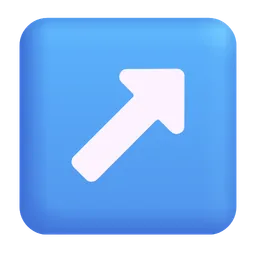 up-right arrow