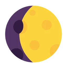 waxing gibbous moon