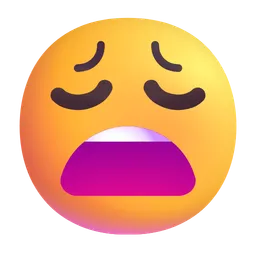 weary face