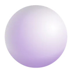 white circle