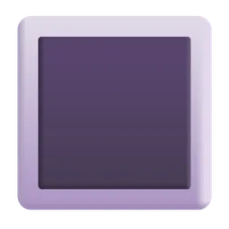 white square button