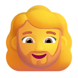 woman: beard