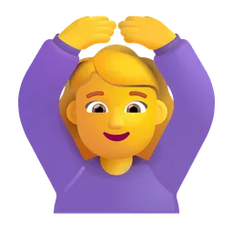 woman gesturing OK