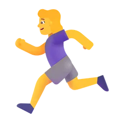 woman running