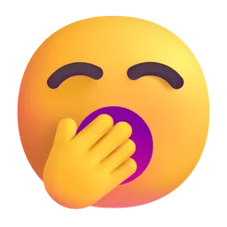 yawning face