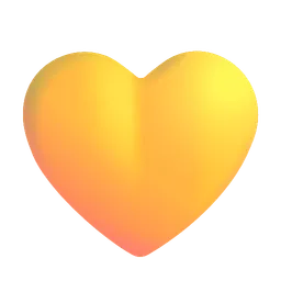 yellow heart