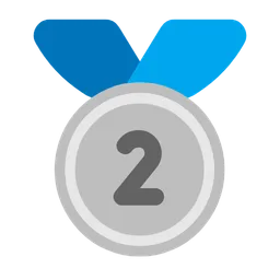 2nd place medal