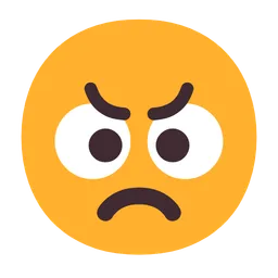 angry face