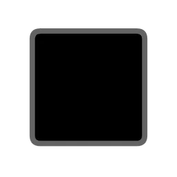 black medium square