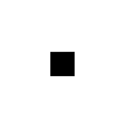 black small square