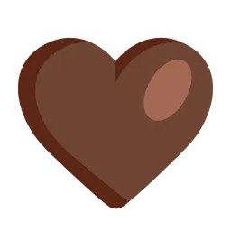 brown heart