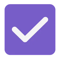 check box with check
