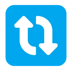 clockwise vertical arrows