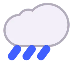 cloud with rain