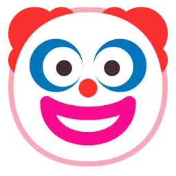 clown face