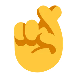 crossed fingers