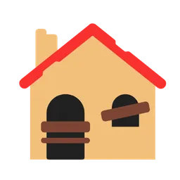 derelict house