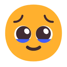 face holding back tears