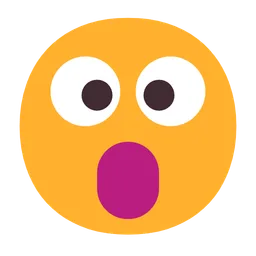face with open mouth