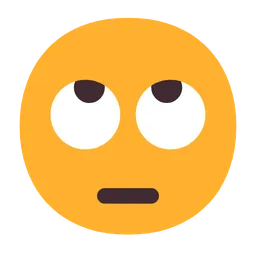 face with rolling eyes