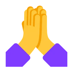 folded hands