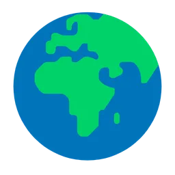 globe showing Europe-Africa