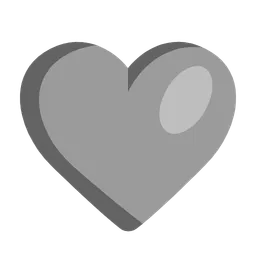 grey heart