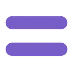 heavy equals sign