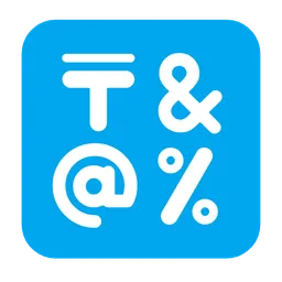 input symbols