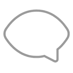 left speech bubble