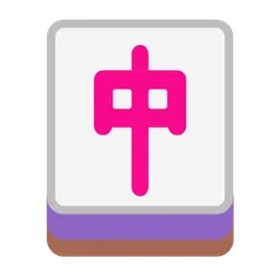 mahjong red dragon