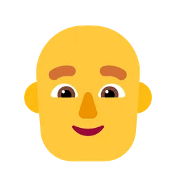 man: bald
