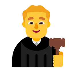 man judge