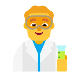 man scientist