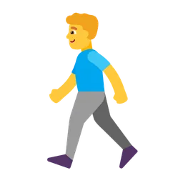 man walking