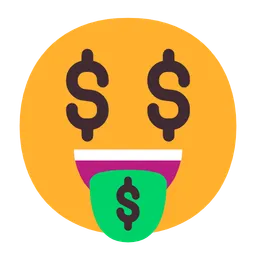 money-mouth face