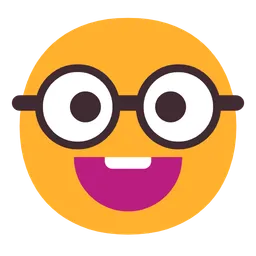 nerd face
