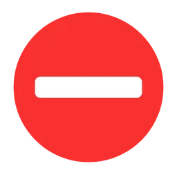 no entry